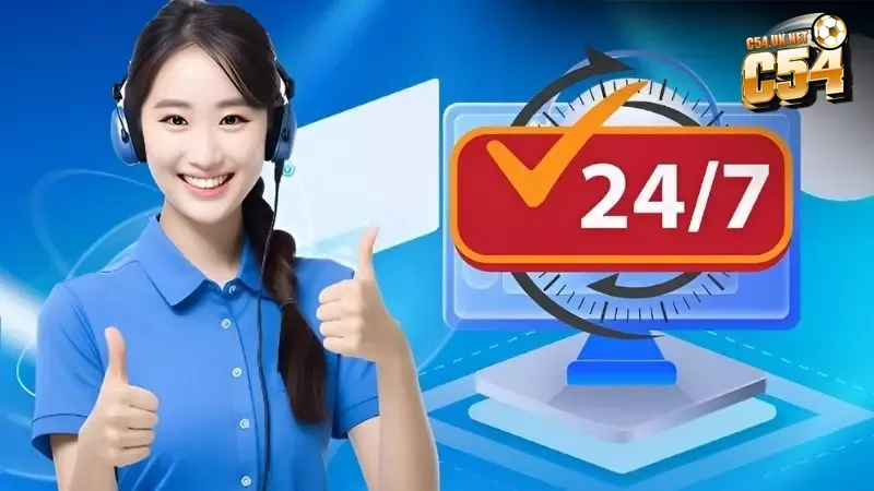 C54 luôn duy trì cam kết bảo mật tuyệt đối thông tin người dùng suốt 24/7