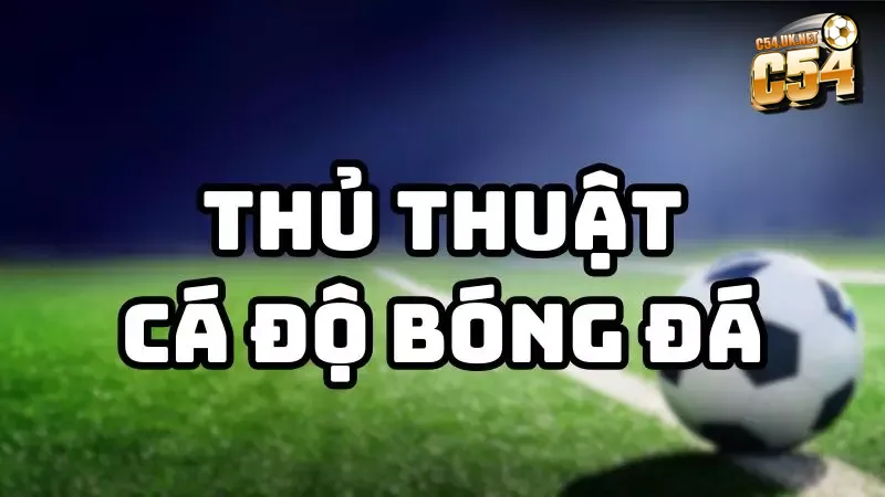 Thủ thuật cá độ bóng đá hay: Bí quyết tăng tỷ lệ thắng Hiểu rõ bản chất để áp dụng thủ thuật cá độ bóng đá hiệu quả và hạn chế rủi ro