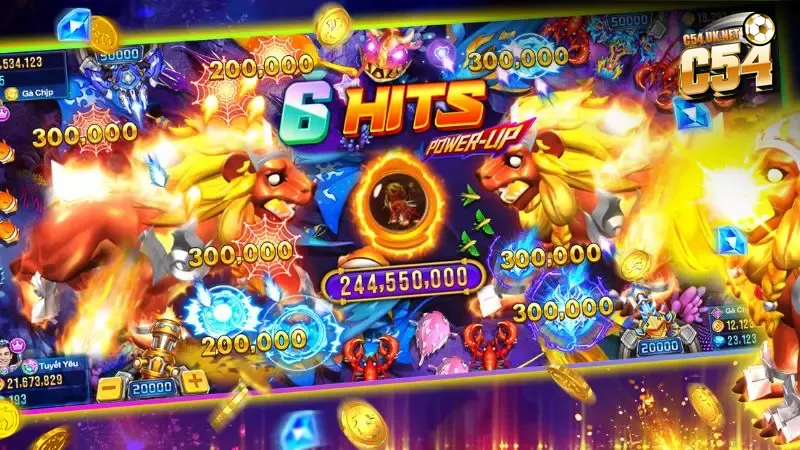 Tận hưởng tỷ lệ trả thưởng siêu hấp dẫn tại Bắn cá Long Vương