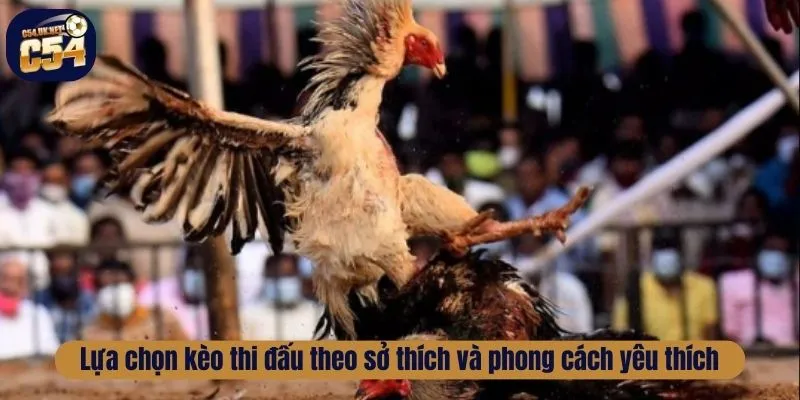 Lựa chọn kèo thi đấu theo sở thích và phong cách yêu thích
